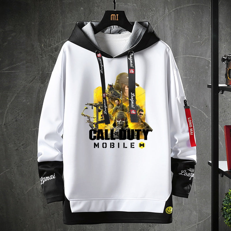 Unisex Game Graphic Pullover Hoodie