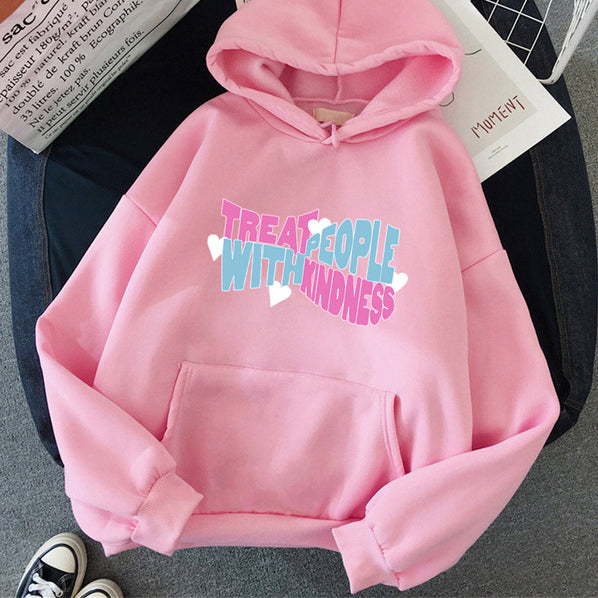 Women's Harry Letter Casual Loose Hoodie