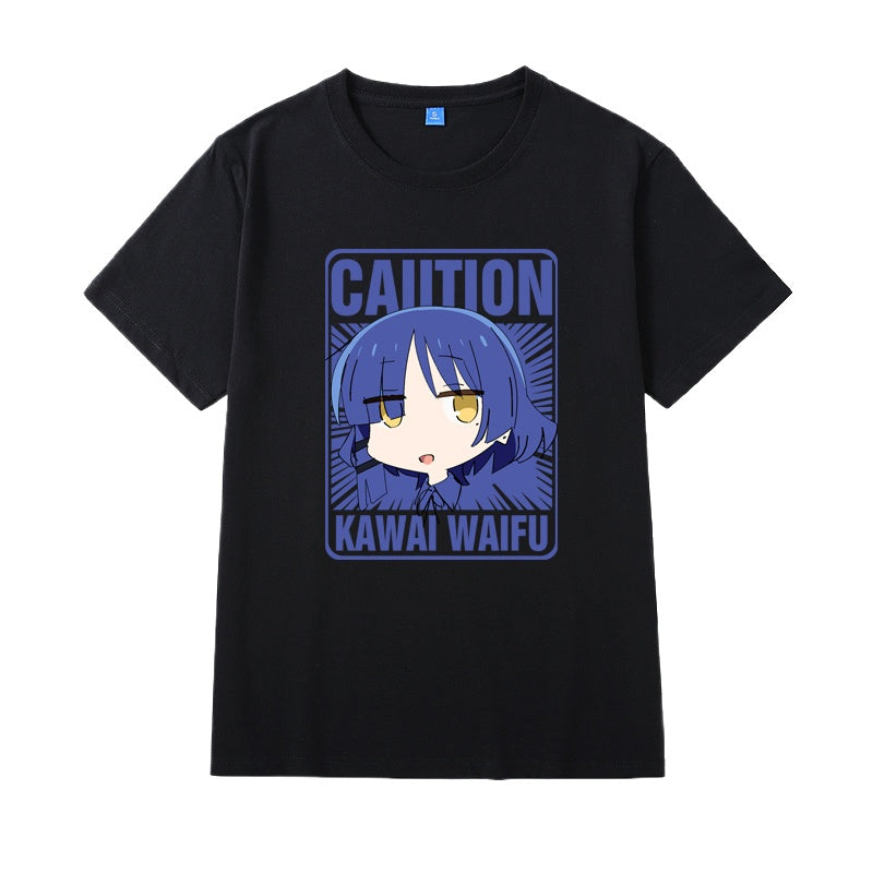 Cute Anime Emoji Short Sleeve T-Shirt