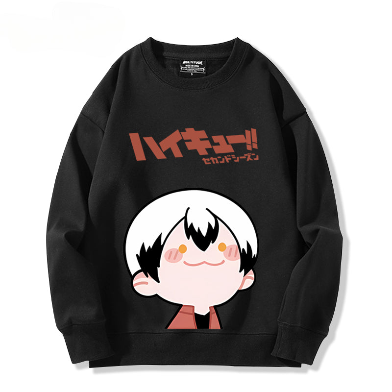 Cute Hinata Anime Pullover Sweatshirt