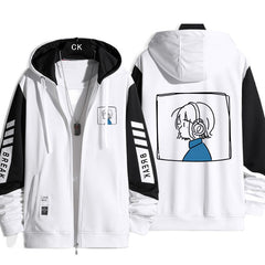 Ryo Yamada Cos Zip-up Hooded Coat