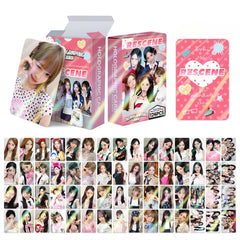 124PCS RESCENE Holographic Photocard Sticker