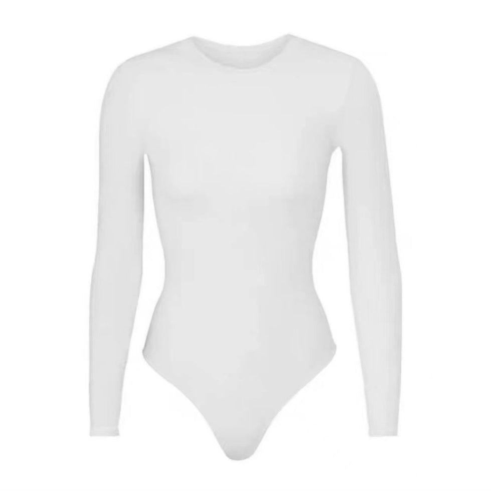 Women's Slim Short-sleeved/long-sleeved Bodysuit