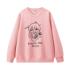 Bocchi Graphic Crew Neck Sweatshirt Top