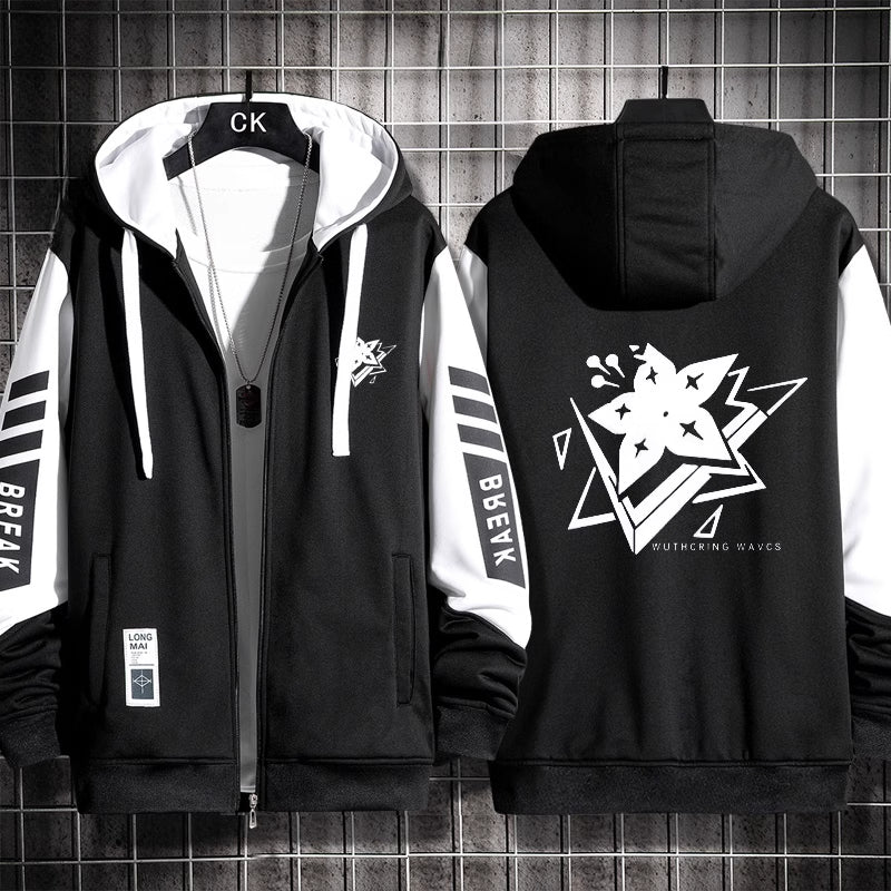 Unisex Game Print Loose Casual Hoodie