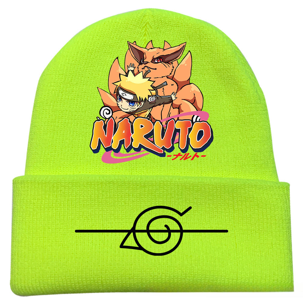 Casual Anime Printed Beanie