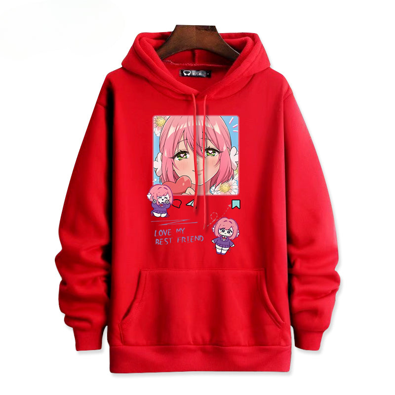 Men's and Women's Anime Graphic Hoodie