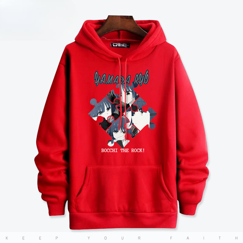 Men's and Women's Anime Graphic Hoodie