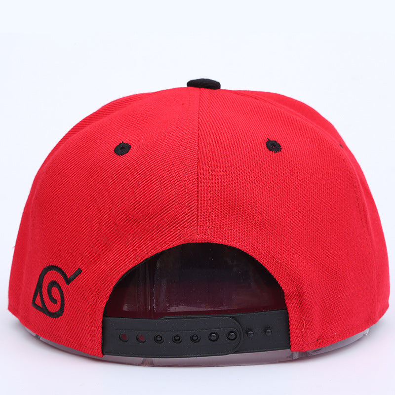 Trendy Anime Flat-brim Embroidery Baseball Cap