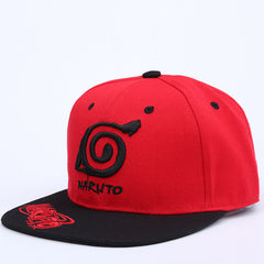 Trendy Anime Flat-brim Embroidery Baseball Cap