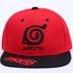 Trendy Anime Flat-brim Embroidery Baseball Cap