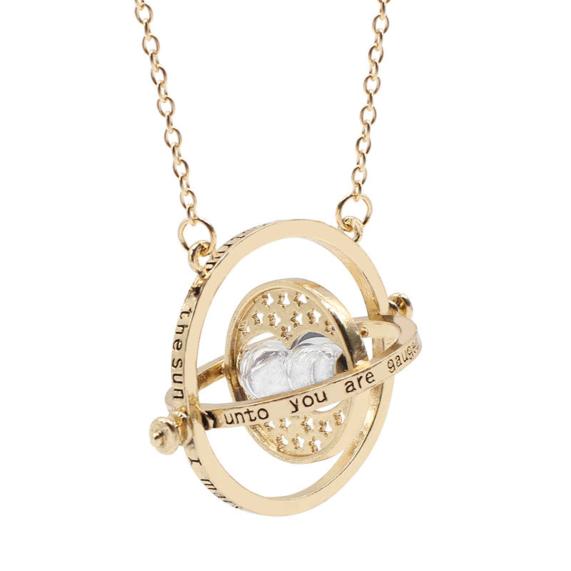 Harry Time Converter Hourglass Necklace