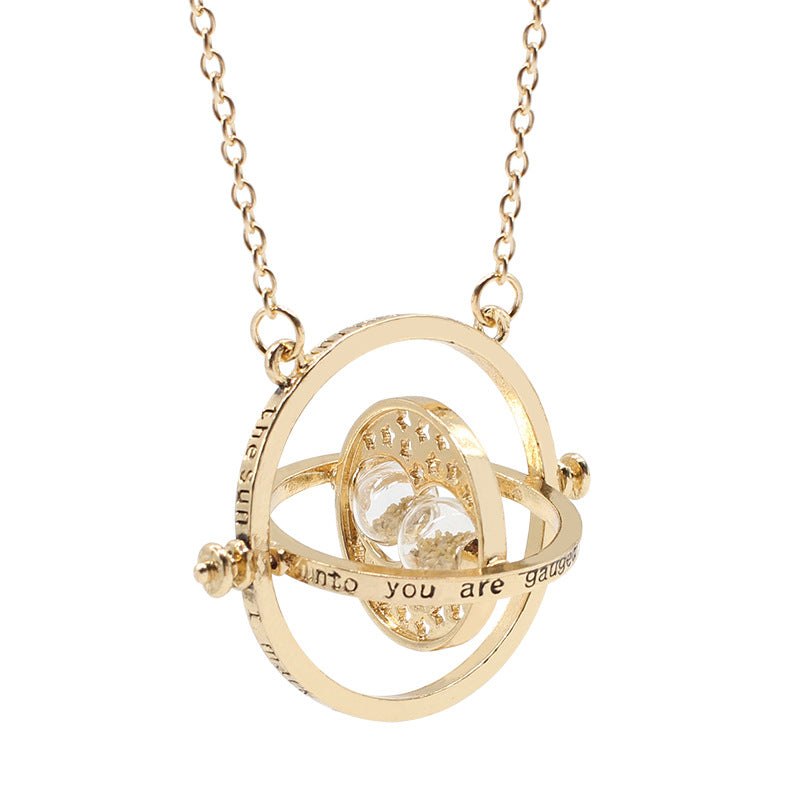 Harry Time Converter Hourglass Necklace