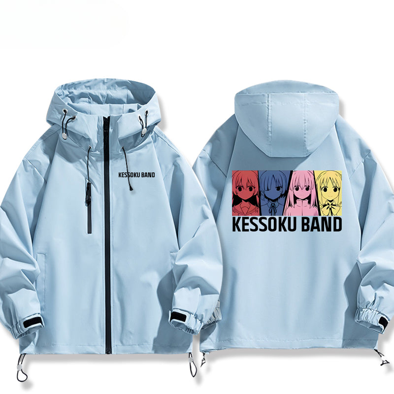 Unisex Anime Bocchi Zipper Thin Jacket