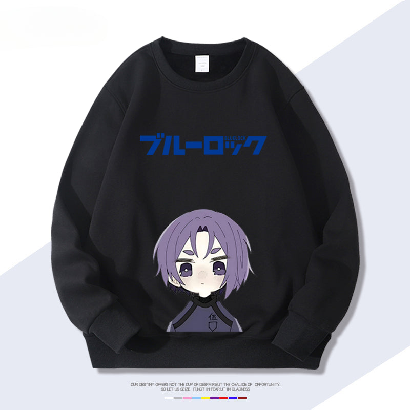 Casual Anime Figure Crew Neck SweatShirt