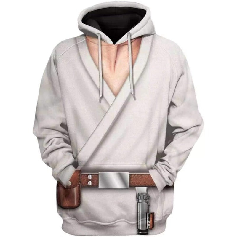 Trendy Obi-Wan Kenobi 3D Printed Cosplay Hoodie