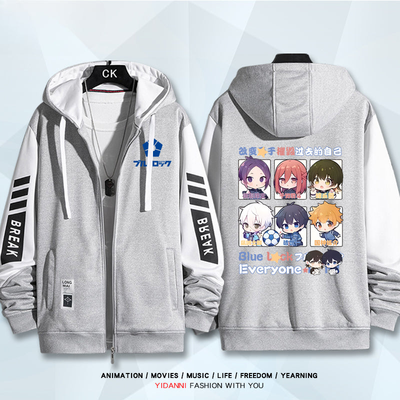 Men's and Women's Anime Printed Hoodie