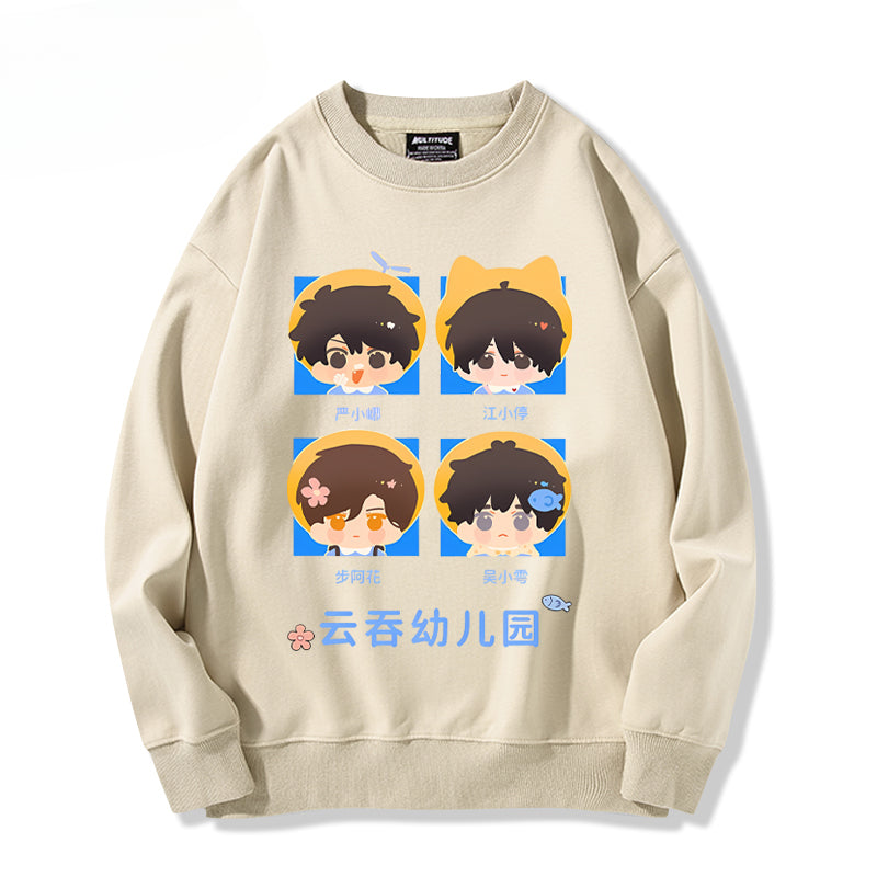 Casual Anime Graphic Women's Sweatshirt