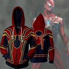 Unisex Spider 3D Printed Pullover Cosplay Hoodie