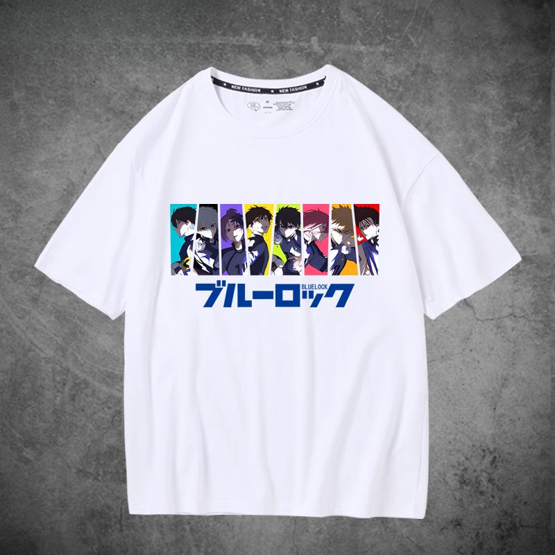 Women's Anime Print Cotton Short-sleeved T-shirt