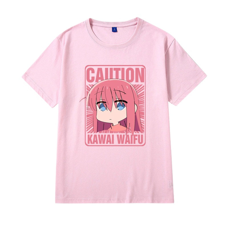 Cute Anime Emoji Short Sleeve T-Shirt