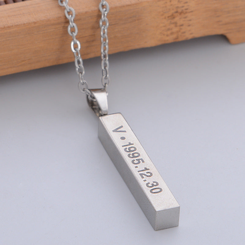 Chic BTS Titanium Steel Necklace