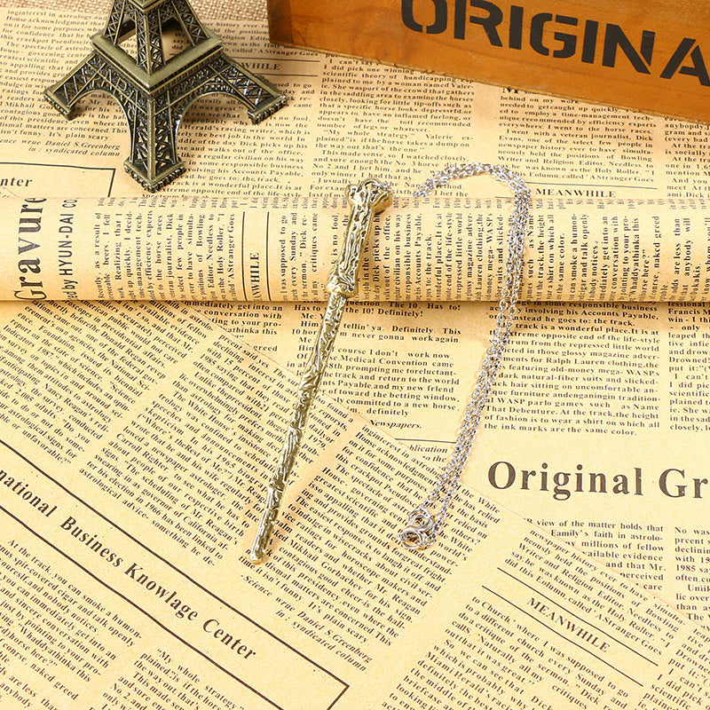 Harry Hermione Wand Necklace