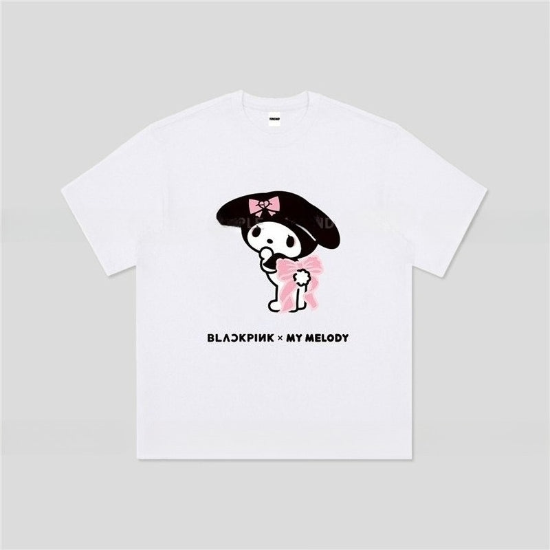 Unisex BP MELODY Loose Short-sleeved Tops