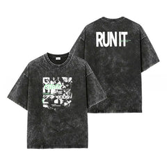 SKZ RUN IT TOUR Printed T-shirt
