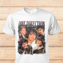 Unisex 1D Boys White Shirt