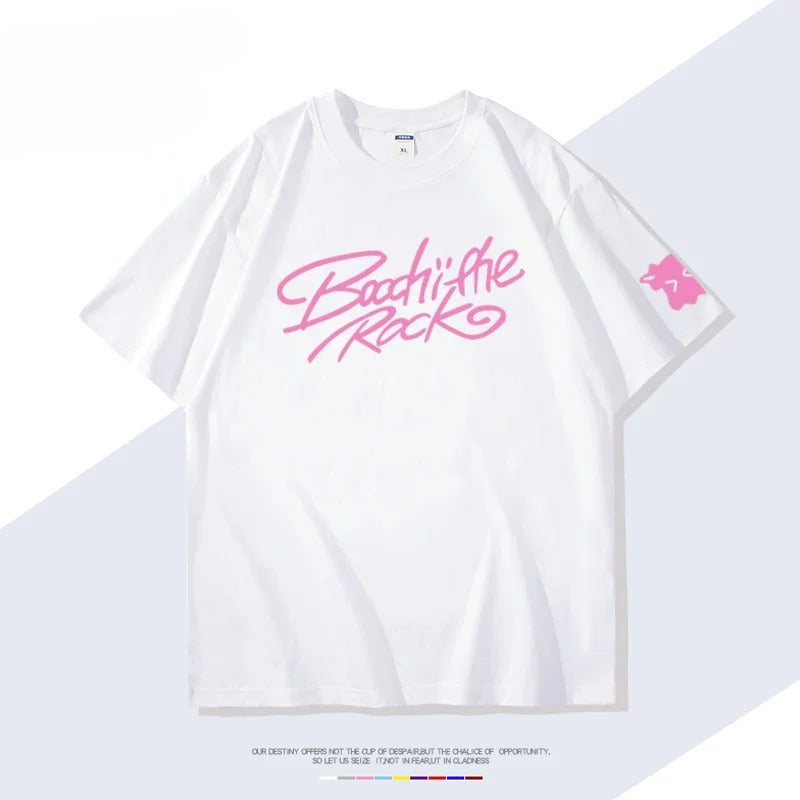 Bocchi Yamada Ijichi Cotton Short Sleeve T-Shirt
