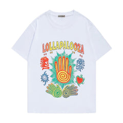 Martin Same White Graphic Short-sleeved T-shirt