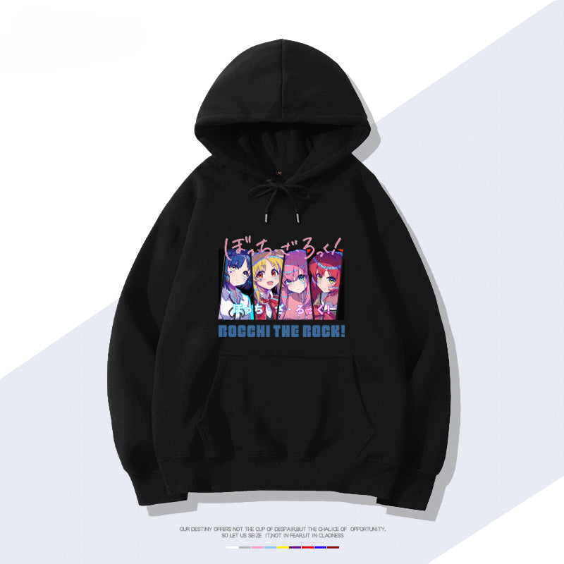 Unisex Anime Graphic Print Hoodie