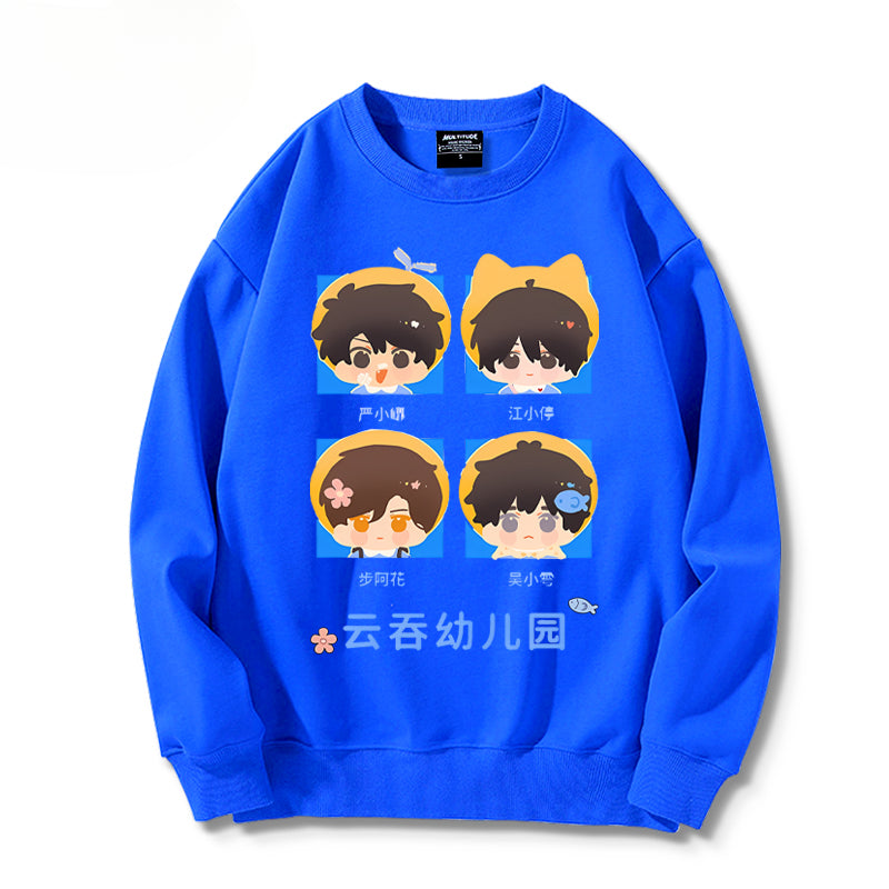 Casual Anime Graphic Women's Sweatshirt