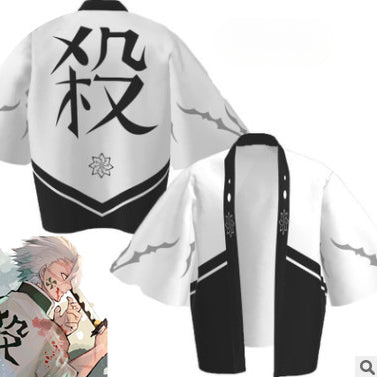 Casual Anime Tanjiro Cosplay Cloak Pajamas