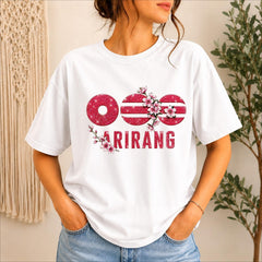BANGTAN Arirang Floral Crewneck T-Shirt