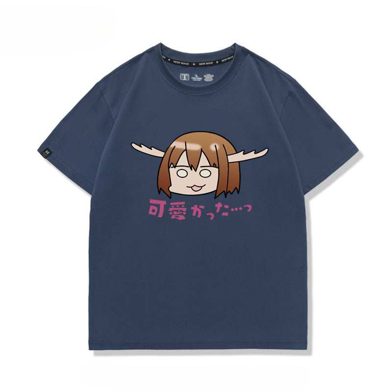 Unisex Anime Graphic Short-sleeved T-shirt