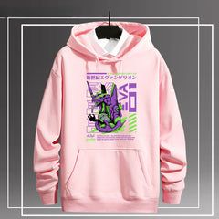 Casual EVA Graphic Loose Hoodie