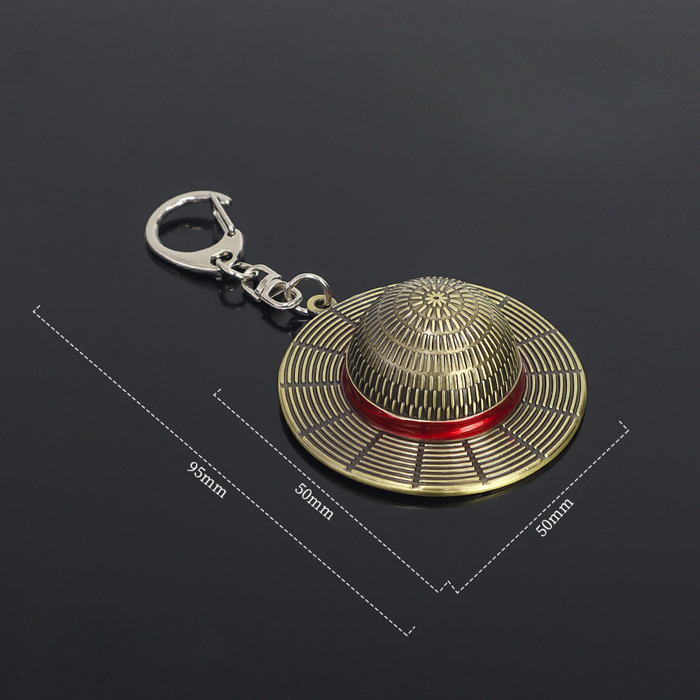 Luffy Straw Hat Keychain Ornament