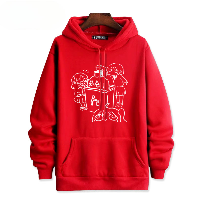 Unisex Bocchi Cosplay Pullover Hoodie