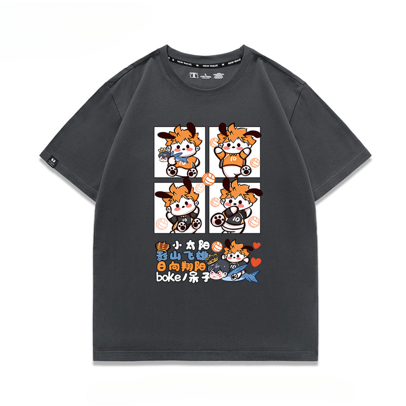 Cute Hinata Anime Short-sleeved T-shirt