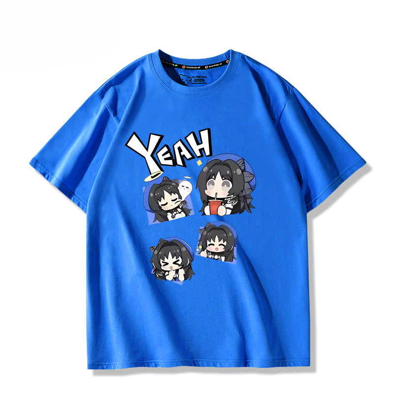 Casual Game Graphic Short-sleeved T-shirt