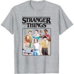 Vintage Eighties Retro Group Shot Title Logo T-Shirt