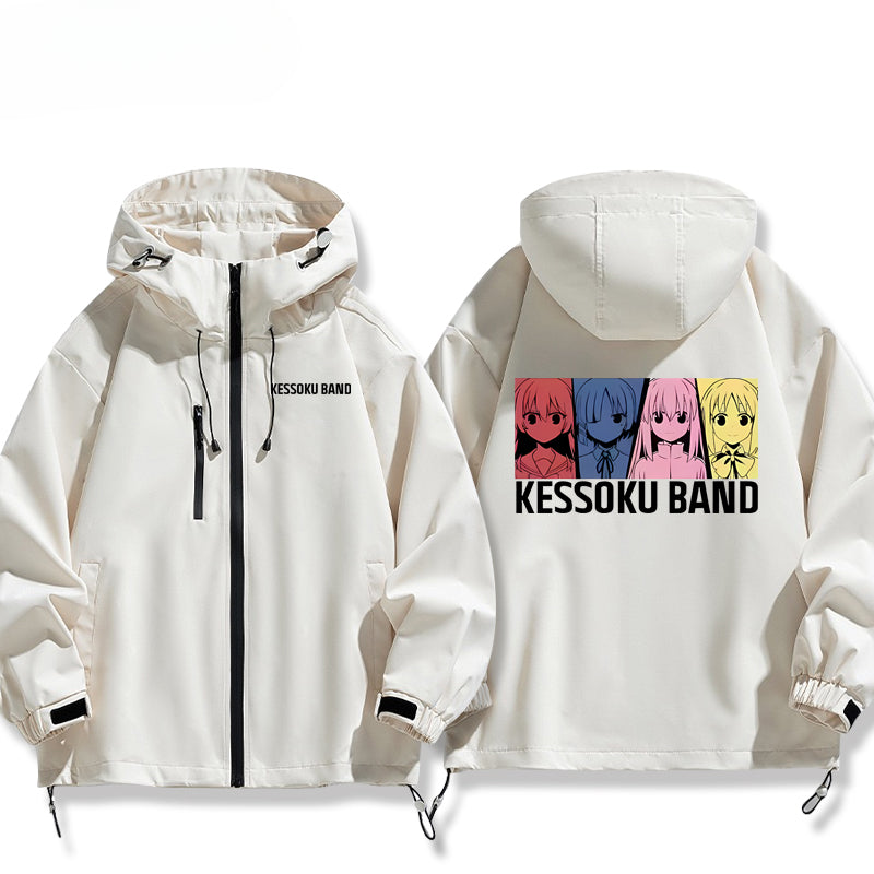 Unisex Anime Bocchi Zipper Thin Jacket