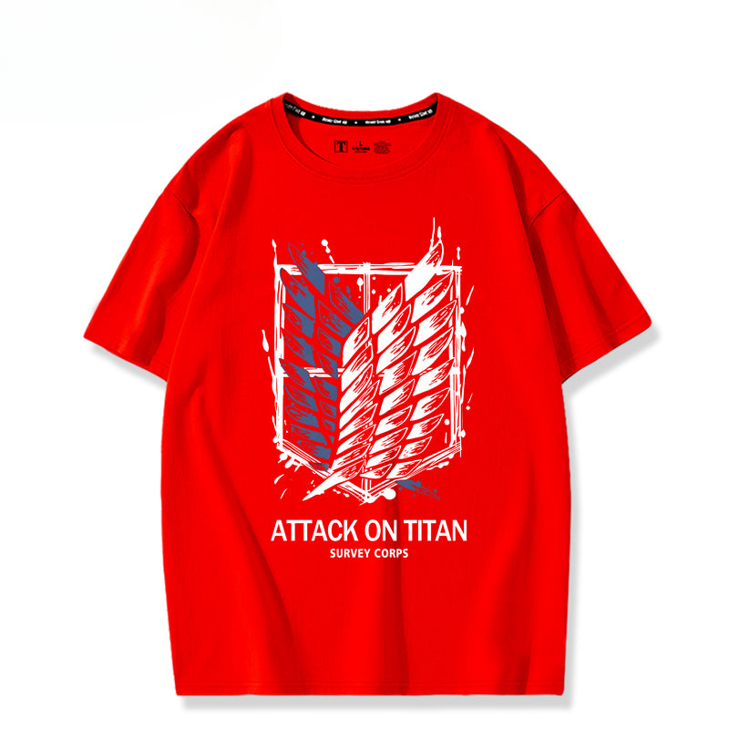 Unisex Wings of Freedom Anime Logo T-shirt