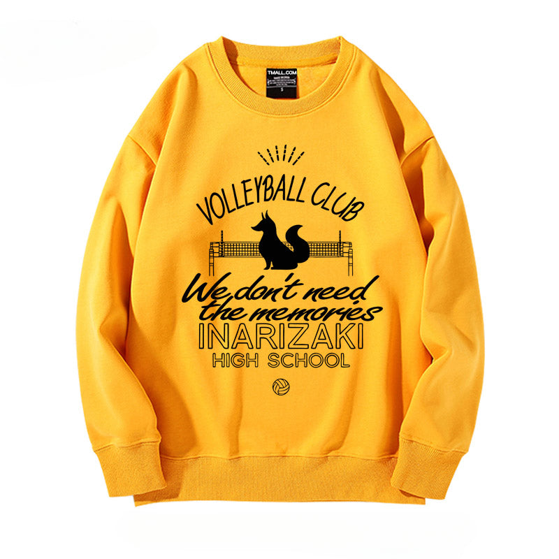 Inarizaki High School Crew Neck Sweatshirt