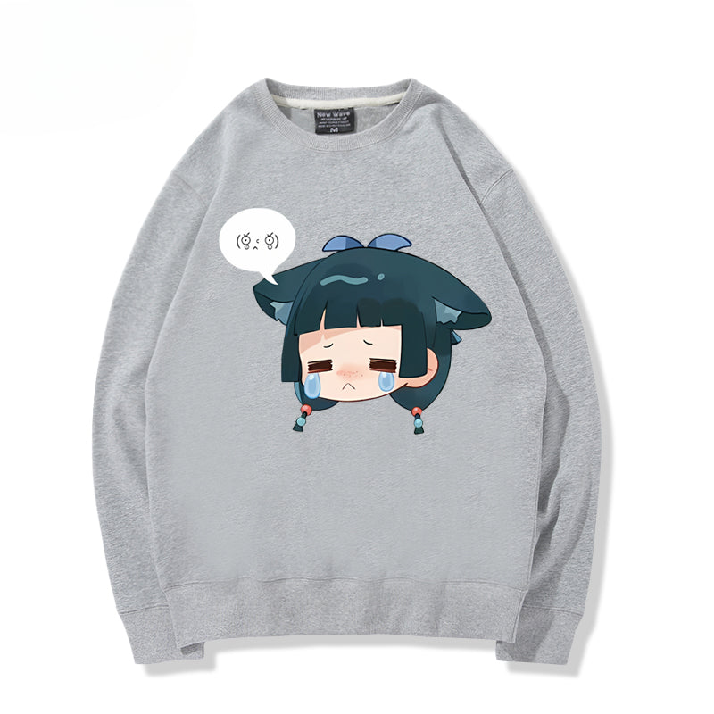 Women's Anime Printed Cos Sweatshirt
