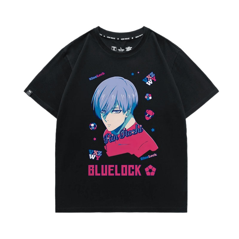 Unisex Anime Printed Short Sleeve T-Shirt