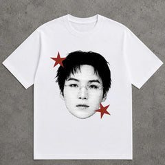 Jungkook V Taehyung Jimin Jin Suga Graphic Crewneck Tee