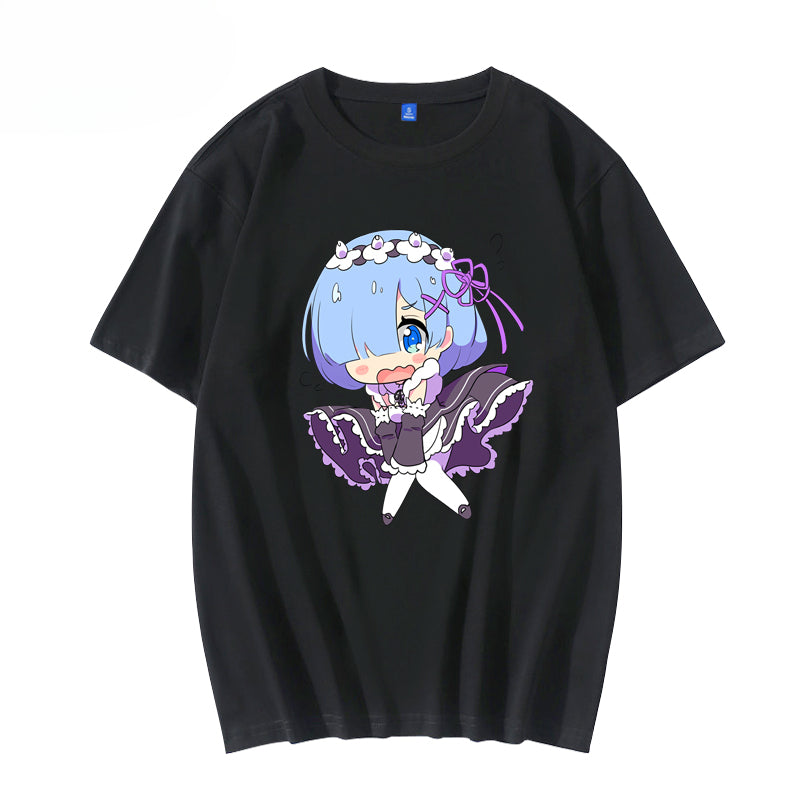 Women's Rem Anime Short-sleeved T-shirt